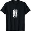 Greece Souvenir - Greek Pride Letter Box Word Art T Shirt