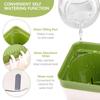 Double Layer Plant Pot Self Watering Vegetable Pot Modern Flower Box  Home