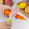 1Pc Potato Cucumber Carrot Grater Peeler Multifunctional Storage Type Peeling Knife Vegetable Fruit