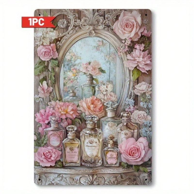 Retro Metal Tin Sign Wall Art Decor for Living Room Bedroom Office