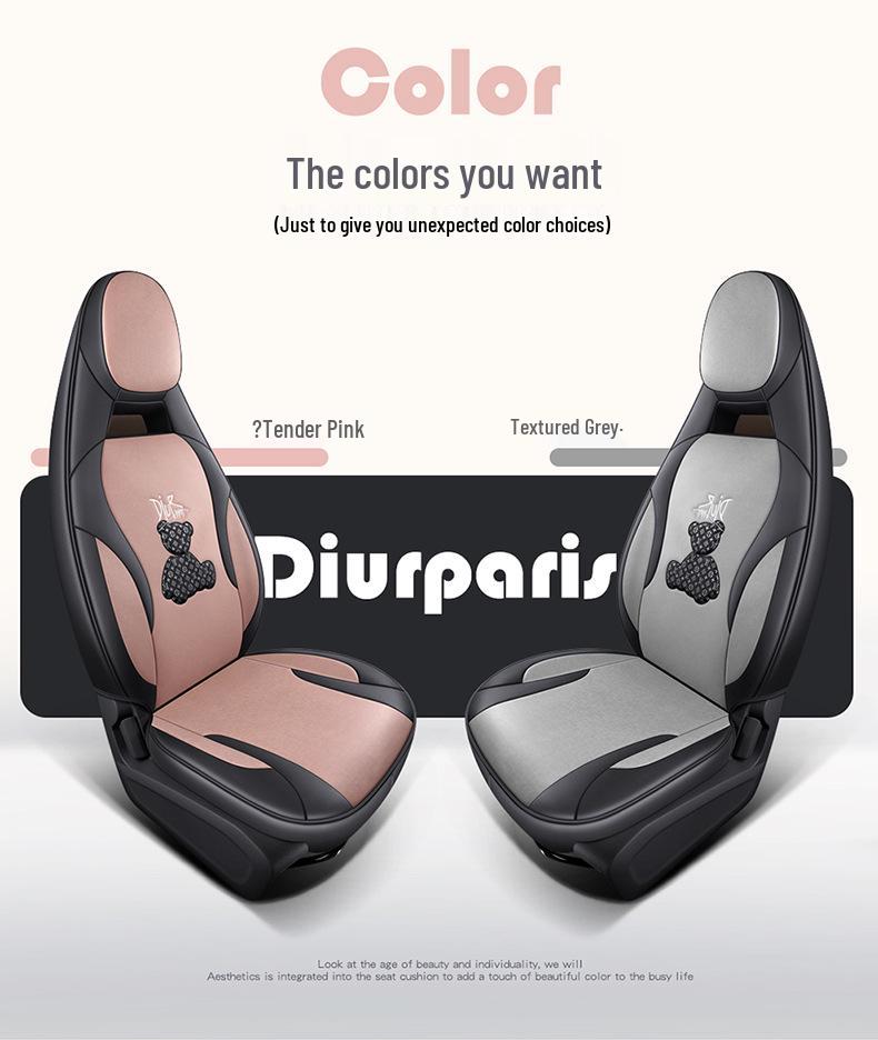 Full Surround Cartoon Car Seat Cover for Geely Panda Mini - Fits 23 Models