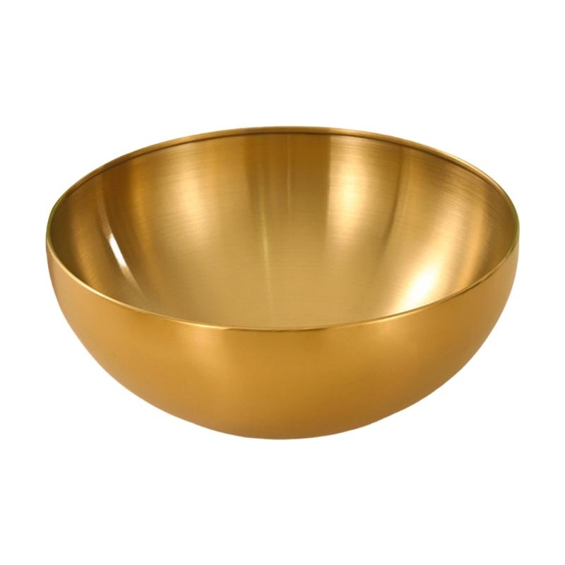 Stainless Steel Meal Prepping Bowl Easy To Clean Serving Bowls Reusable Salad Bowl Practical Mixing Bowl for Salad