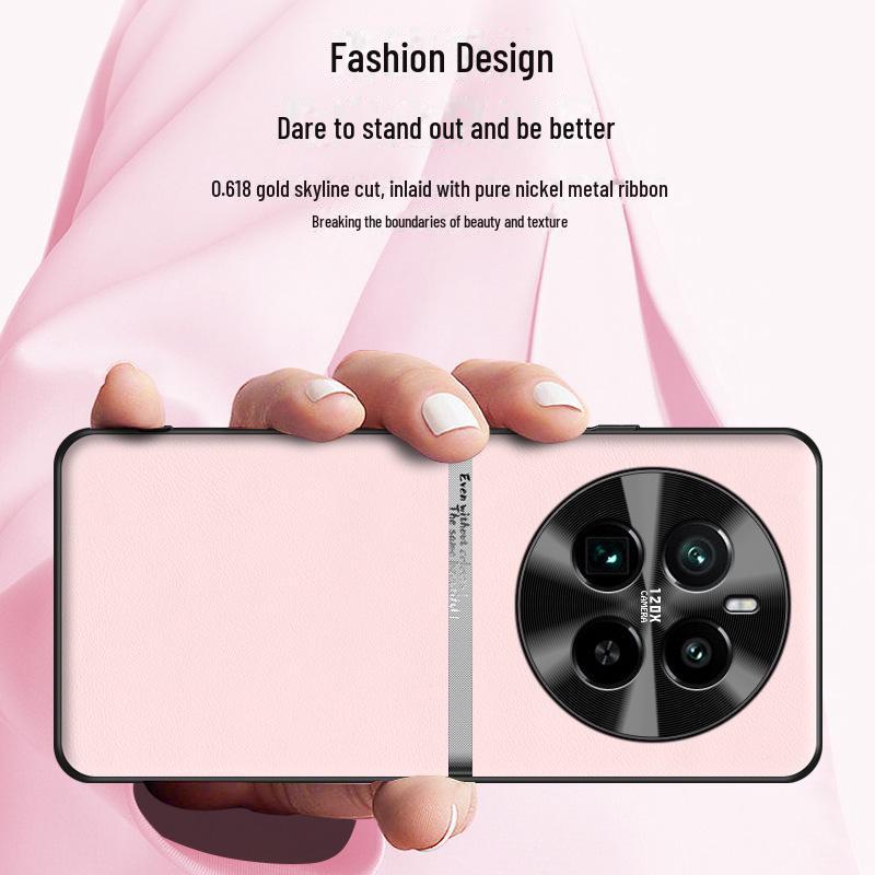 Etui skórzane Realme 12 Pro+ Liquid: Pokrowiec ochronny przeciw upadkom i zanieczyszczeniom, możliwa wysyłka pojedynczo