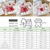Cute Dog Strawberry Dress Ins Style Summer Spring Small Dog Plaid Strawberry Pattern Pet Clothes Cat Puppy Apparel Red Pink