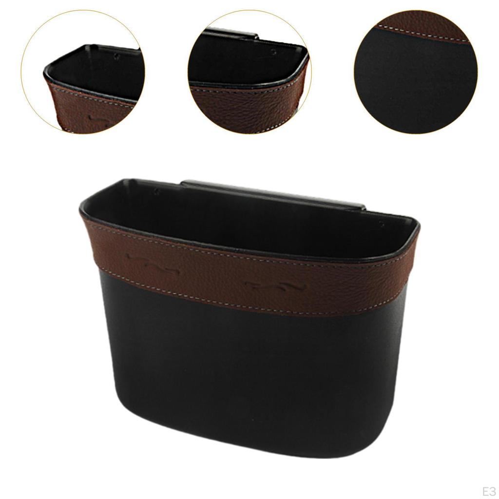 Garbage Can Car Storage Box Vanity Tabletop Office Bedroom Automobile