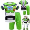 Adorable Toy Story Buzz Lightyear Short Sleeve Tee And Shorts Suit For Kids