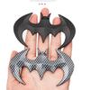 3D Metal Carbon Fiber Universal Bat Emblem Car Body Sticker Rear Trunk Badge Auto Stying Motorcycle Decoration Accessories