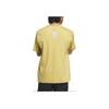Adidas Casual Pullover Sports T-Shirt Men Tops Yellow IX4272