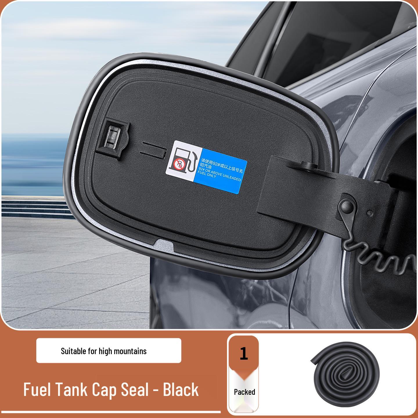 

Wey Gaoshan 7/8/9 Waterproof Fuel Cap & Charging Port Cover Charging Port Seal Strip [Black] - 1 piece