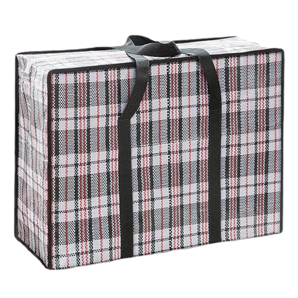 Clothes Storage Bag Large Capacity Clothes Pack Container with Handle Zipper for Clothes Shoes Bedding