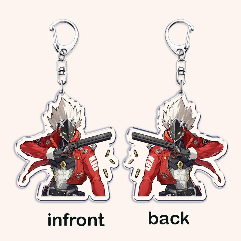 Hot Zenless Zone Zero Keychains for Womens Accessories Bag Ellen Joe Bangboo Miyabi ZZZ Anby Jane Doe Nicole Keyrings Fans Gifts