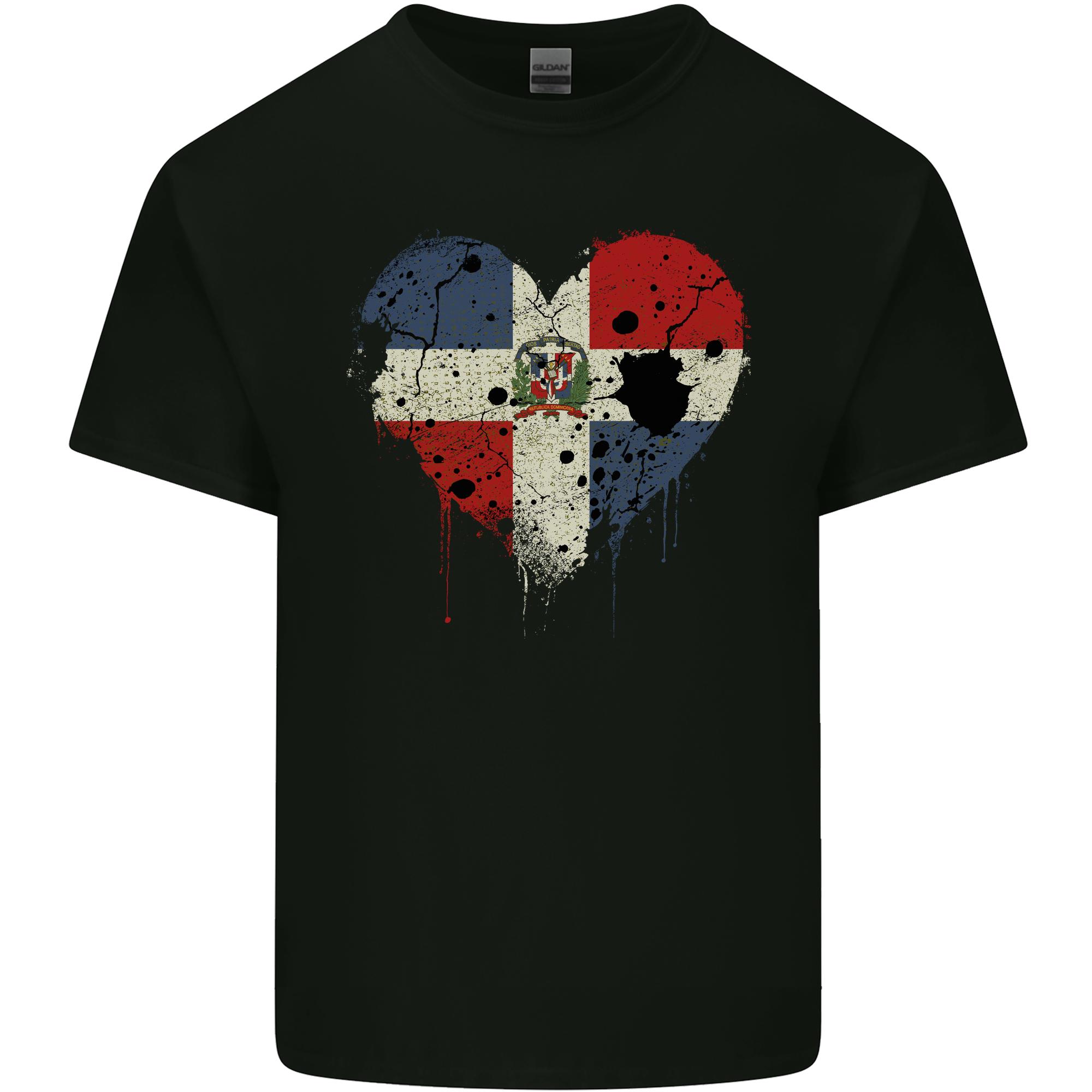 Love Dominican Republic Flag Dominicanos Day Unisexs Light Cotton TShirt S