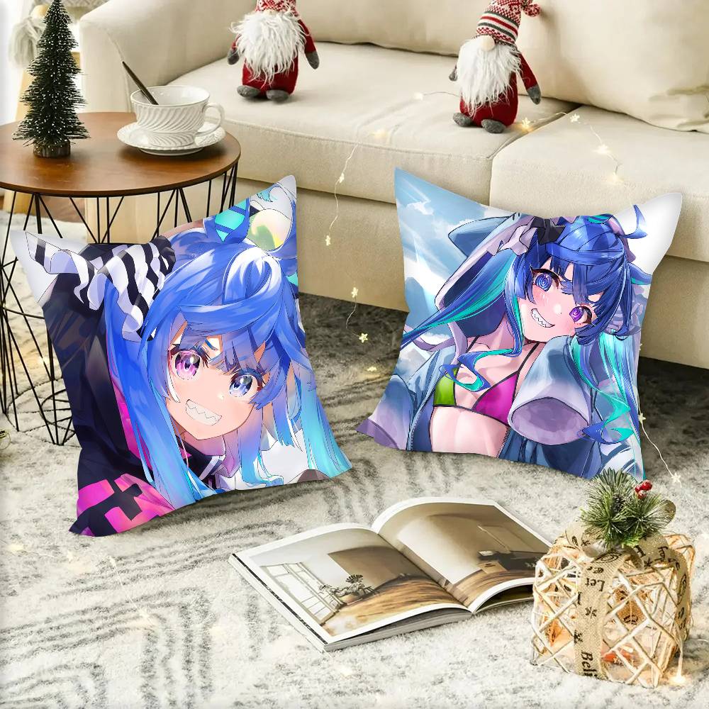 Twin Turbo Hot Anime Umamusume Pillow Case Square Pillow Bedroom Sofa Leisure Comfort Cushion Car Home Decoration