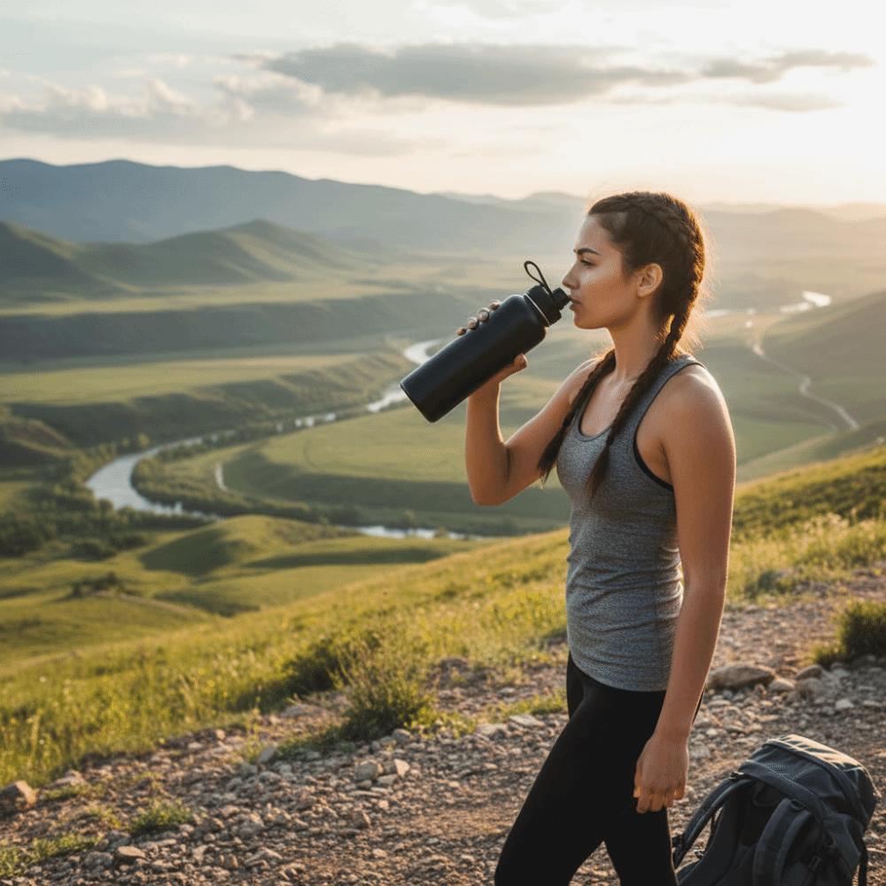 Wall Vacuum Insulated Vacuum Insulated Water Bottle Sports Water Bottle  Drinking Bottle