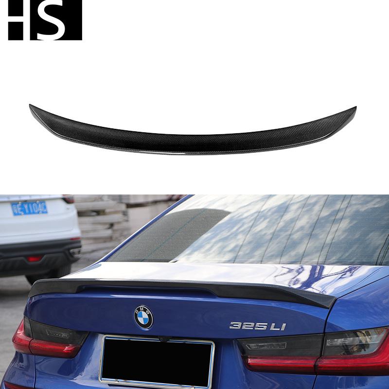 MP Style Carbon Fiber Rear Wing Spoiler for 2020+ BMW 3 Series G20/G28 & M3 G80
