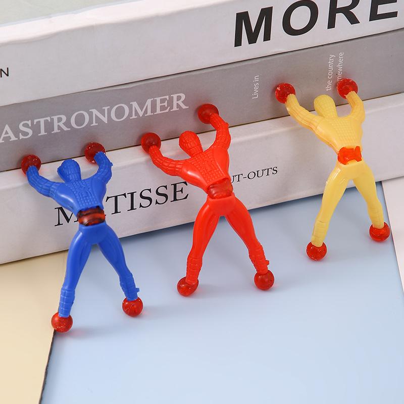 Art Creativity Sticky Wall Climbers, 1Pc Mountain Climber Figure, Stretchy Squishy Stress Relief Toys For Kids