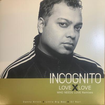 12-Zoll-Schallplatte INCOGNITO - Love X Love (Who Needs Love Remixes PCJY00003 Canyon Internat 2003 Japan Dance & Electronica Gebraucht