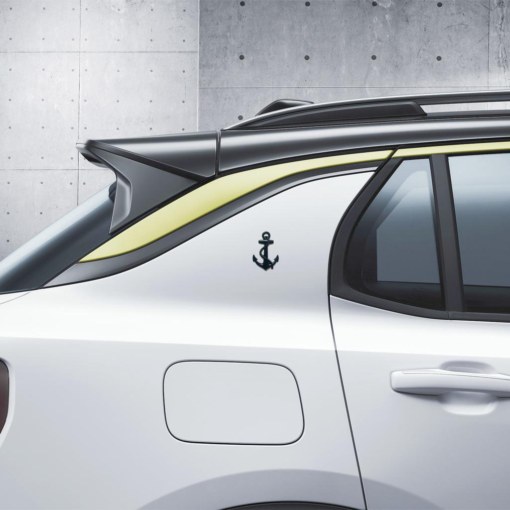 3D Metal Personality Car Stickers Boat Anchor Hooks Navy Emblem Grill Cross Badge Pirate Ship Car Body Sticker