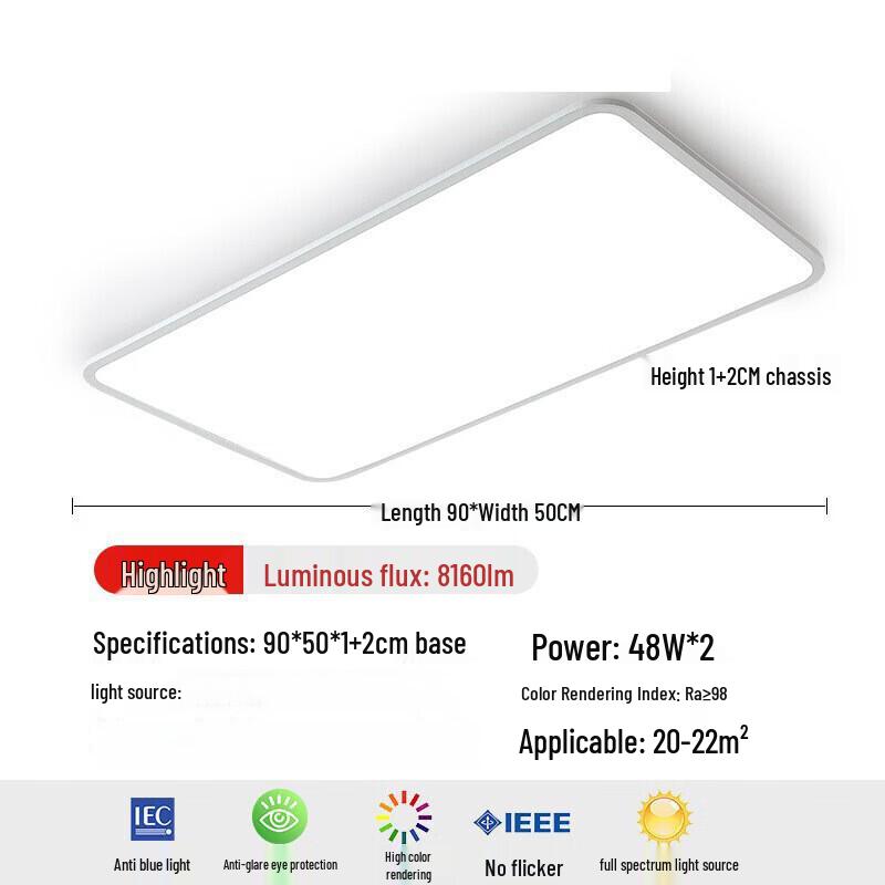 Pailide Full Spectrum LED Ceiling Light