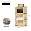 Bolsa de almacenamiento colgante plegable de múltiples capas para armarios y dormitorios