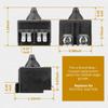 Replacement Switch for DeWalt Angle Grinder Replaces for N327459 N167538 Fits for DWE4011 DWE4120 DWE4120N DWE4214 DWE4224 CMEG200 DWE4020-B2