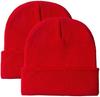 Rosoz Unisex Winter Beanie Cuffed Knit Skull Cap for Men and Women