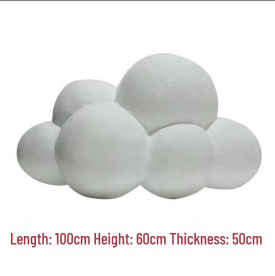 Foam Cloud Hanging Ornaments for Visual Merchandising and Store Display