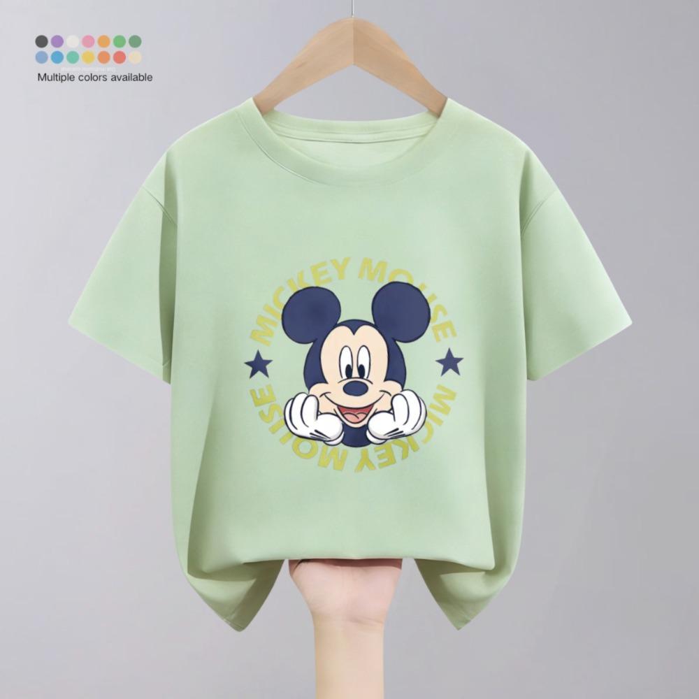 Children's Clothing Summer Cartoon Fashion Children's T-shirt Round Neck