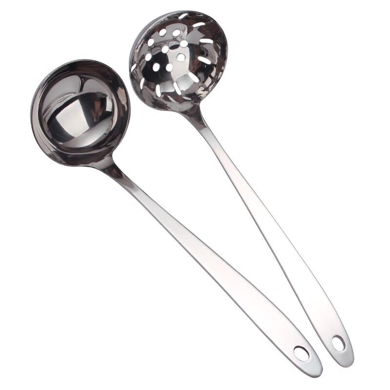 

OIMG Stainless Steel Large Colander Soup Spoon