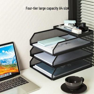 Deli PB260 Stackable A4 Desk File Organizer