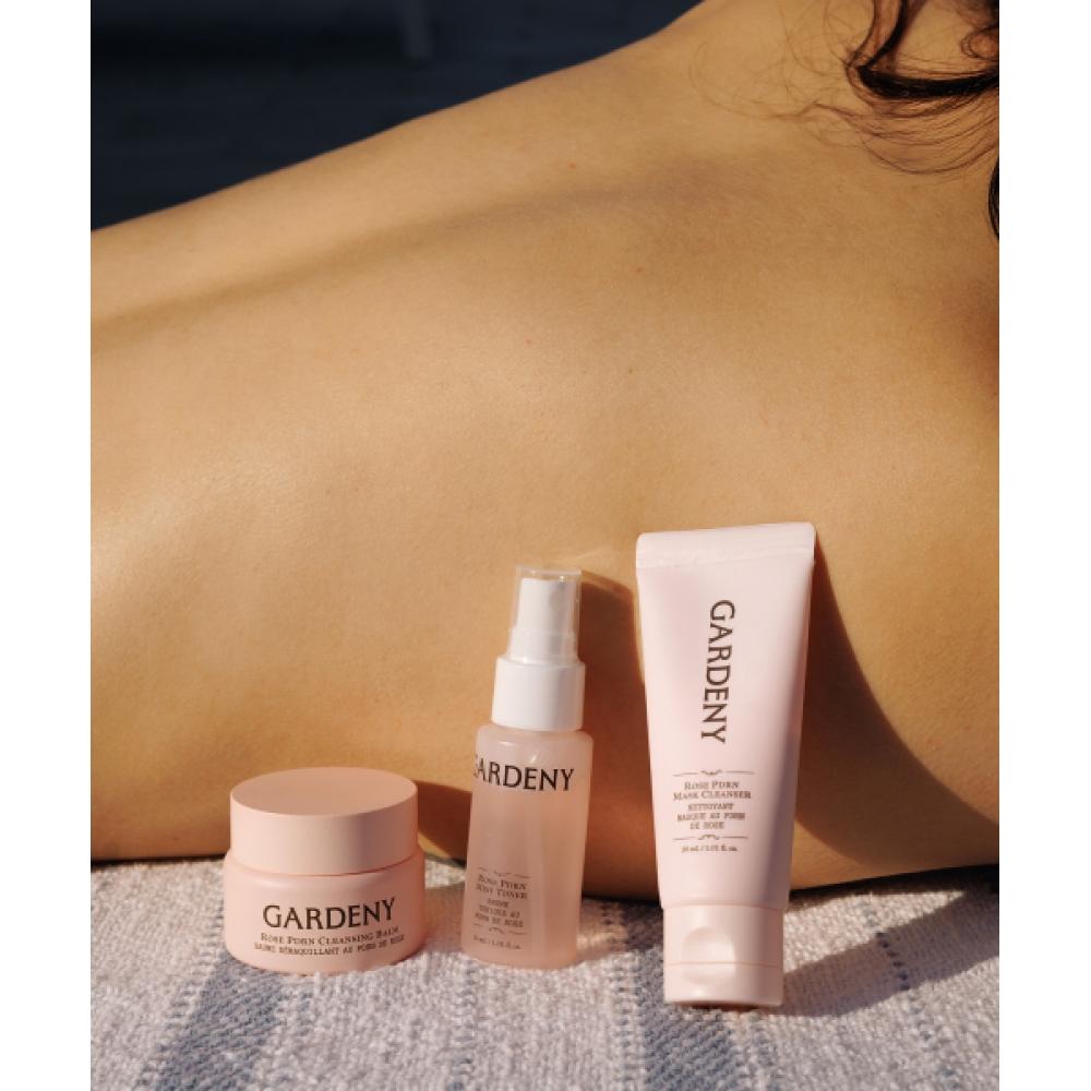 Gardeny [Rose Skincare] Rose Pdrn Essential Mini 3 Types  Cleansing Balm 30ml + Pack Cleanser 30ml + Mist Toner 30ml 