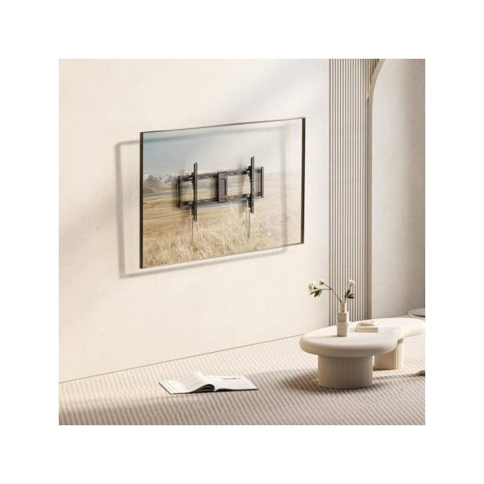 Soporte de pared AISENS WT100T-367 para TV 43-100" inclinable VESA 800x400mm 75kg acero negro