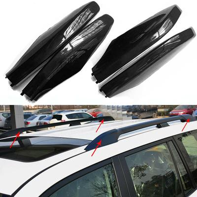 Stylizacja samochodu Pokrywa bagażnika dachowego Bar Rail End Shell Akcesoria zamienne 4 szt. Do Toyota Land Cruiser Prado Fj120 2003-2008 2009