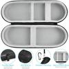 Shockproof Waterproof Electric Toothbrush Travel Case - Large Capacity EVA Protective Organizer for Brushes, Heads, Charger