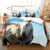 3D The Horse Bedding Sets Duvet Cover Set With Pillowcase Twin Full Queen King Bedclothes Bed Linen