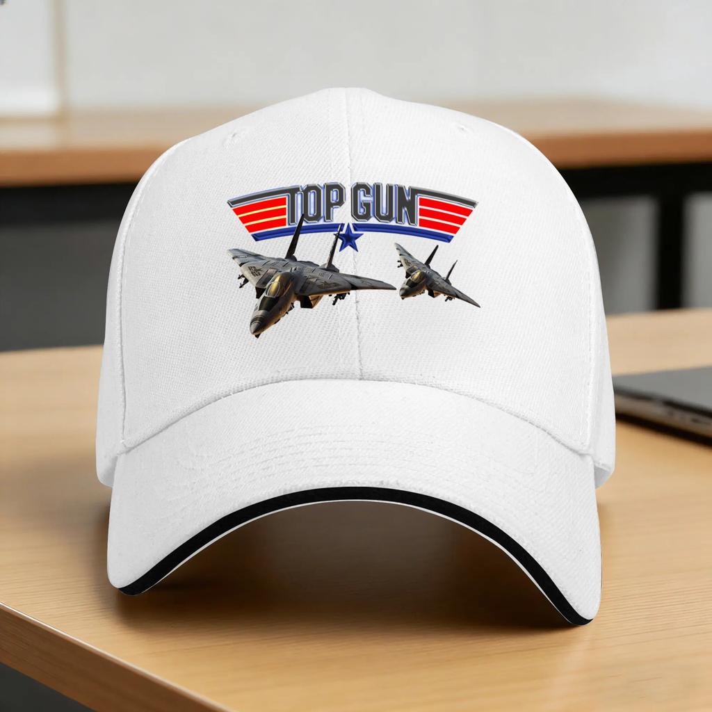 Top Gun  Baseball Cap  Hunting Camping Sun-Proof Trucker Hat Men Women Stylish Print Snapback Cap