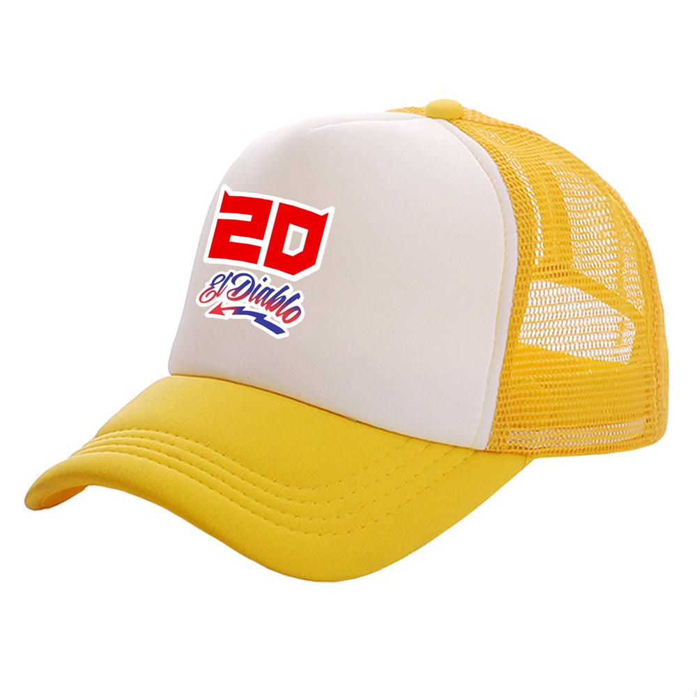 Fabio Quartararo  Trucker Caps Unisex Baseball Caps Cool Summer Mesh Net Hat Snapback Hats