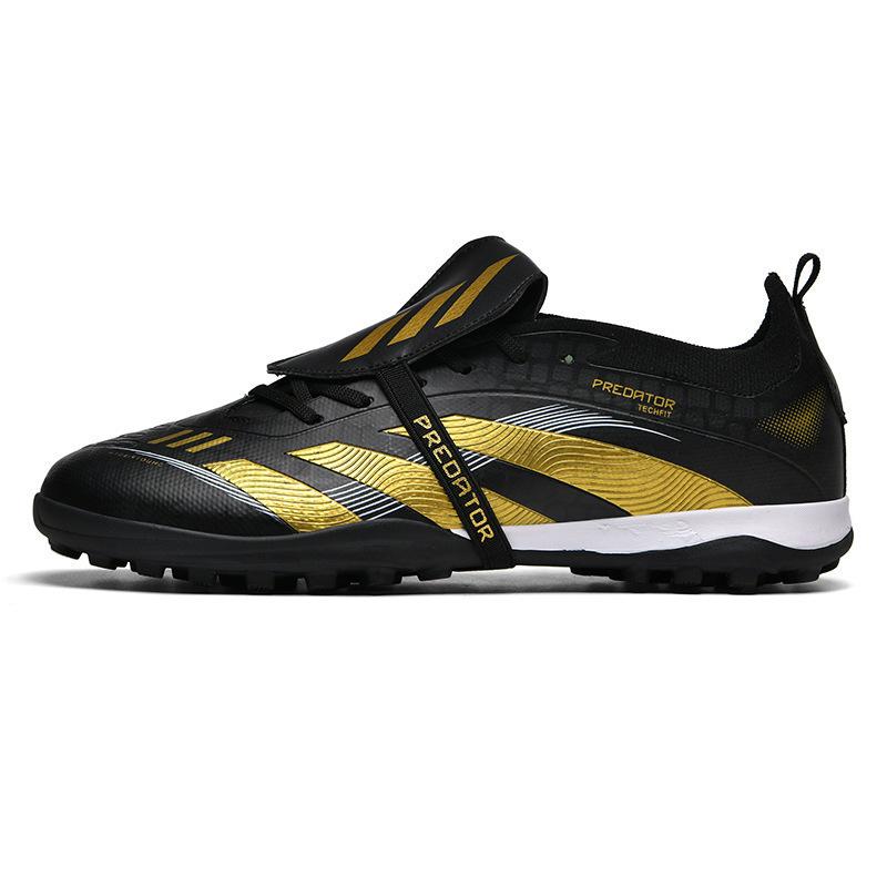 Soccer Shoes Men'S World Cup Flying Weaving Grass Training Seamless Low Top Spike Shredded Sneakers