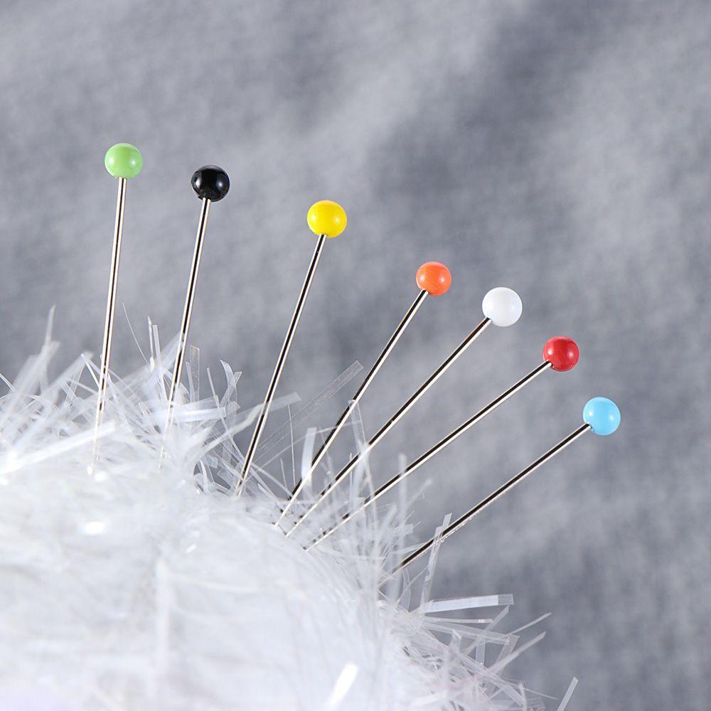 32mm Apparel Garment Accessory Knitting Sewing Needles Locating Pin Glass Head Bead Glass Head Pins