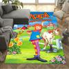 Pippi Adventure Floor Mat Perfect for Dining Room Outdoor Balcony Foyer Anti-slip Rug Office home decor Luxury Gift for Birthday, Christmas, Wedding