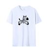 Printed Shortsleeved Cotton T Shirt for Young Unisex and WoUnisex Loosefitting Top for Summer Graphic Tshirt Breathable Natural