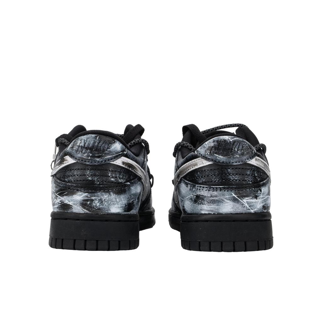 Nike Dunk Monster Lab, Cielo Stellato Notte Oscura Scarpe da Skateboard Basse Unisex Nero Bianco IO7606-010(Team445-)