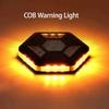 Car Rechargeable Warning Light COB Ceiling Roadblock Flashing Lamp Rescue Strobe Magnetic Outdoor Camping Emergency Work Lights