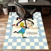 Custom Pippi Longstocking Mat Personalized Name, Polyester Washable Indoor Entryway Rug, Gift for Christmas, Easter, Thanksgiving Day