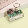 Mini Electronic Keyboard Keychain Portable Musical Instrument Toy Piano Keychain Mini Real Working Finger Piano Keychain