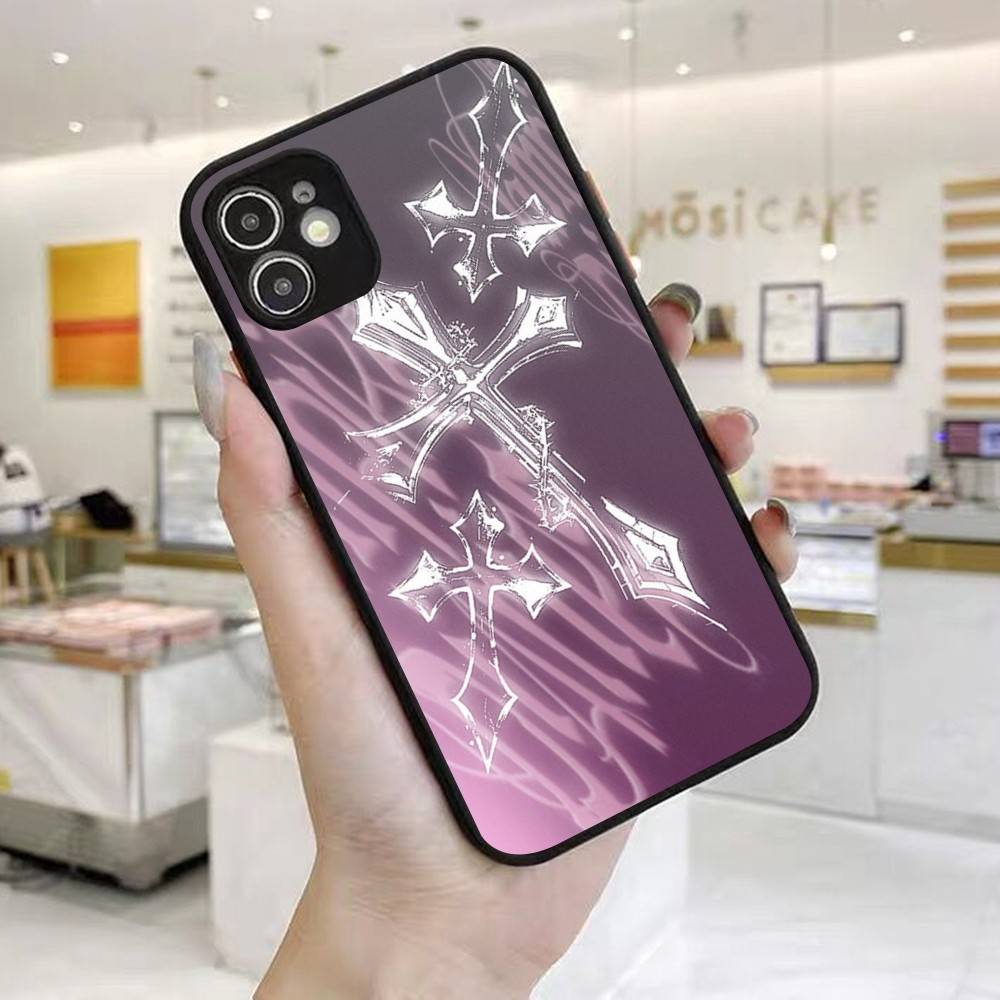 Gothic Coquette Cybersigilism Phone Case For IPhone 16 15 14 X XR XS 7 8 Plus 11 12 13 Pro MAX 13mini Matte Shockproof Case