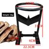 Chop Firewood Artifact Household Woodcutter Axe Practical Labor-saving V-blade Wood Splitting Durable Firewood Chopping Device