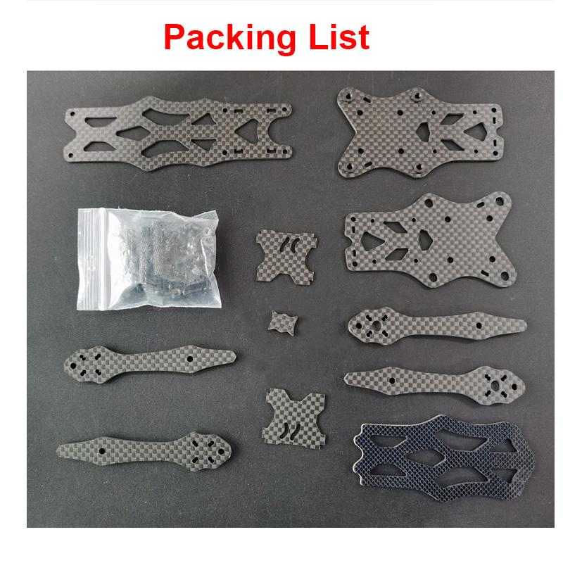 Mini 3inch 150mm 150 Carbon Fiber Frame Kit with 4mm Thickness Arms For APEX FPV Racing Drone Quadcopter
