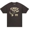 Camiseta Fender Wings to Fly, Preto Vintage, XL Ferramentas para Guitarra (9192828606)