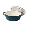 Cocotte ovale - PYREX - Slow Cook - 29 cm - Fonte - Deep Blue